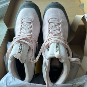 Arc'teryx Aerios Pink and White Shoes